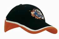 4026 Brushed Heavy Cotton Tri-Coloured Cap
